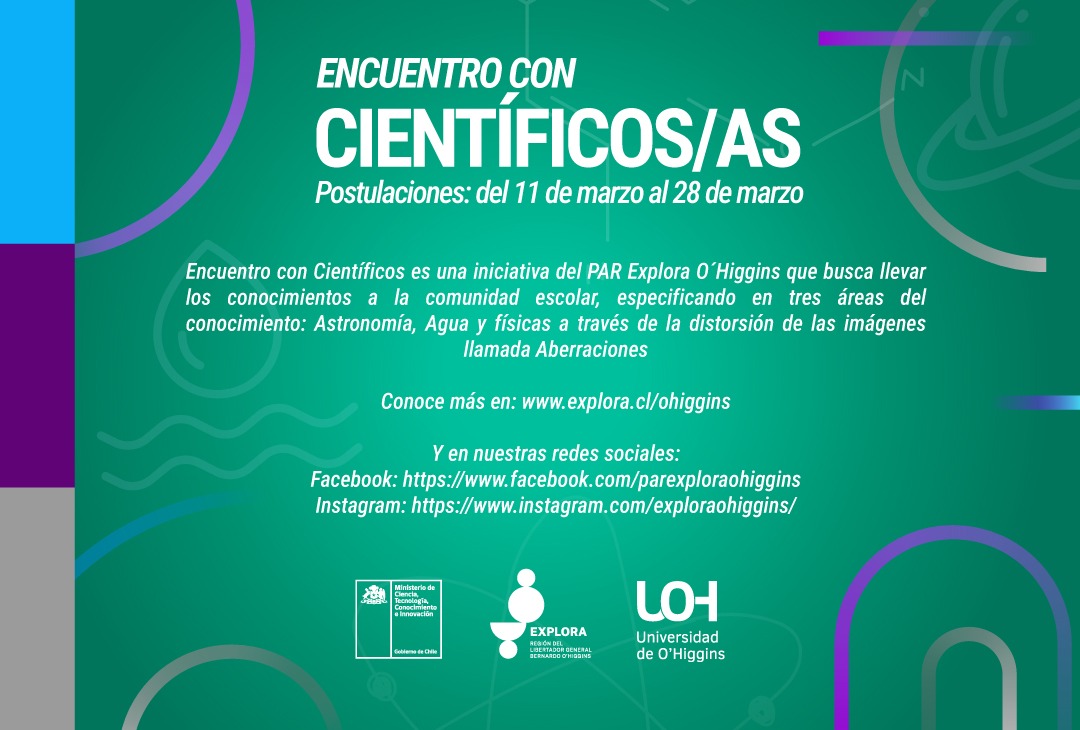 ¡Lleva las ciencias a tu establecimiento educacional con PAR Explora!
