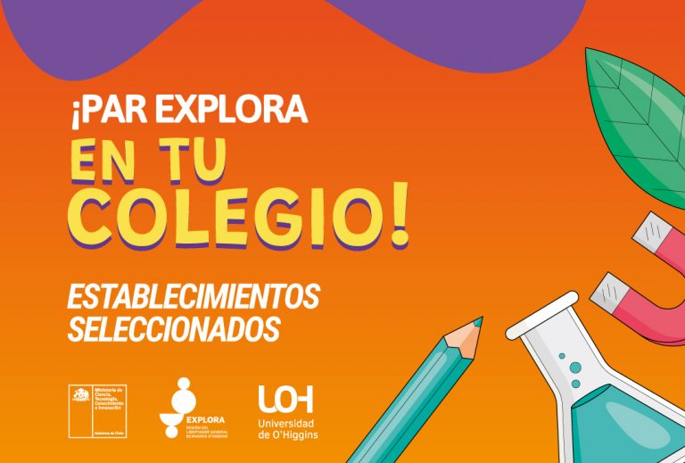 Listado de establecimientos seleccionados de “PAR Explora en tu colegio”