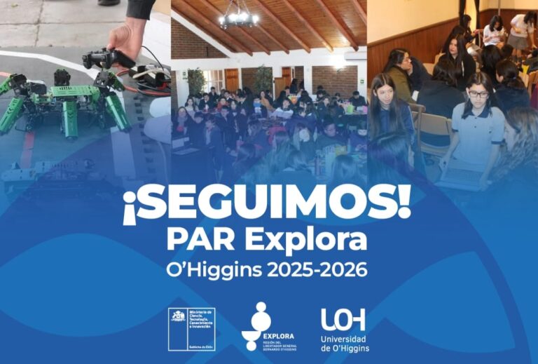 Universidad de O’Higgins adjudica PAR Explora por tercer periodo consecutivo
