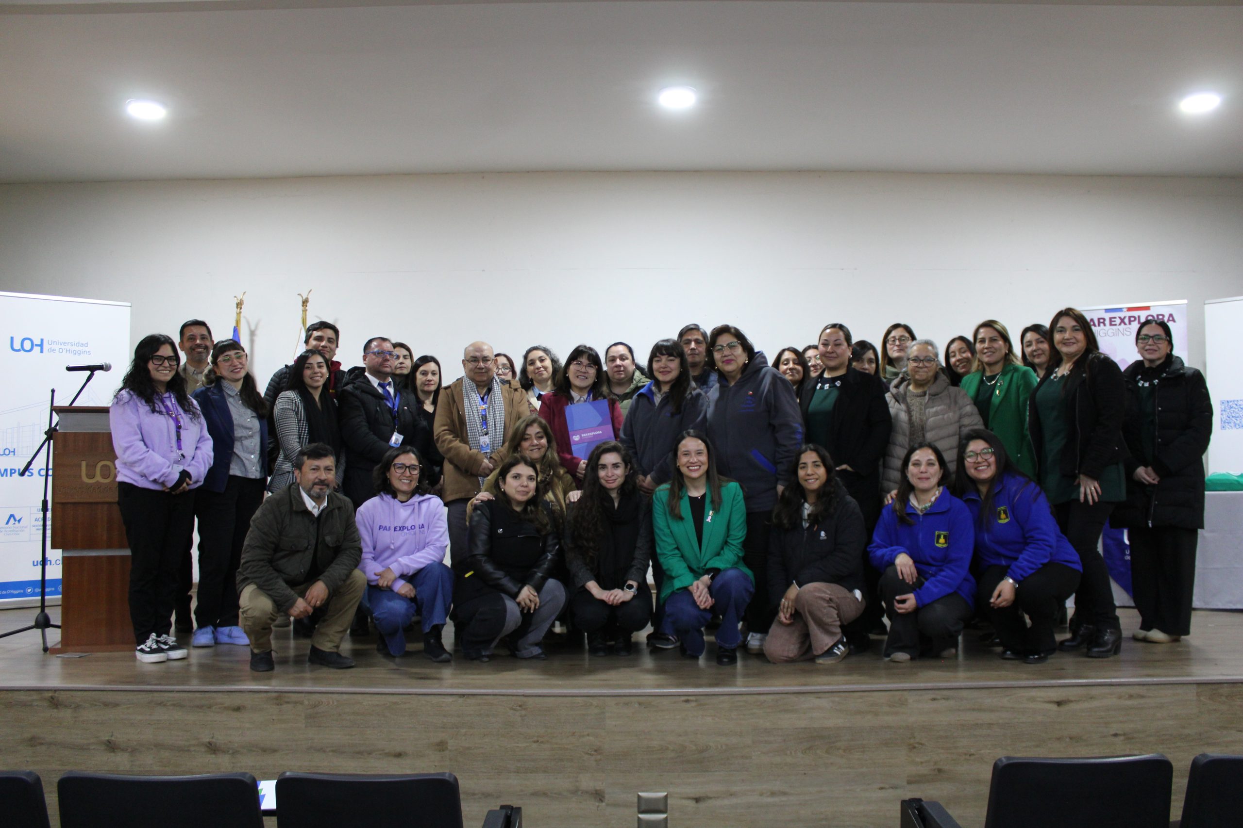 Comunidades educativas de O’Higgins se comprometen con la educación científica a través del Plan de Instalación de Acciones CTCI