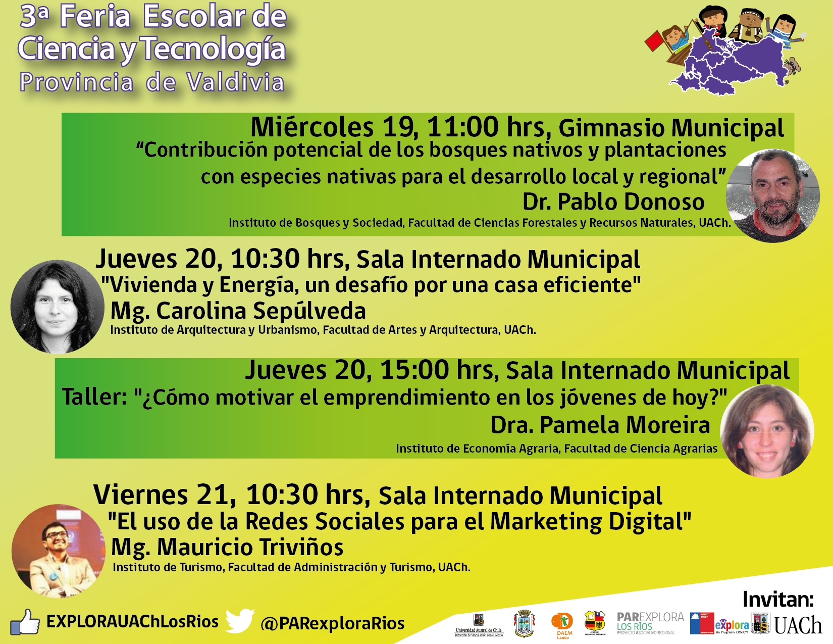 Este miércoles comienza la fiesta de la ciencia en Lanco