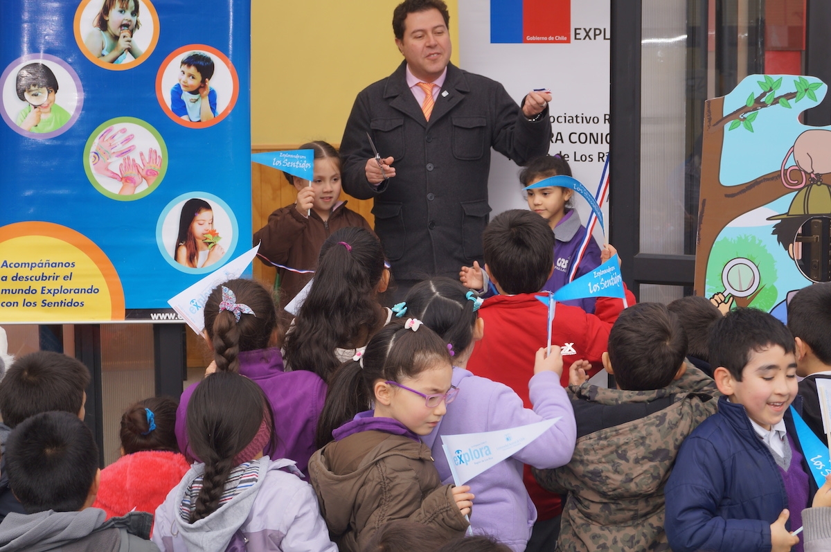 Inauguran Muestra Científica “Explorando con los Sentidos” en Paillaco