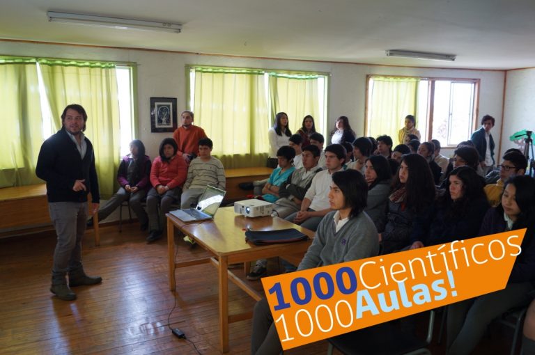 ¡Profe! Inscribe a tu curso en 1000 Científicos 1000 Aulas