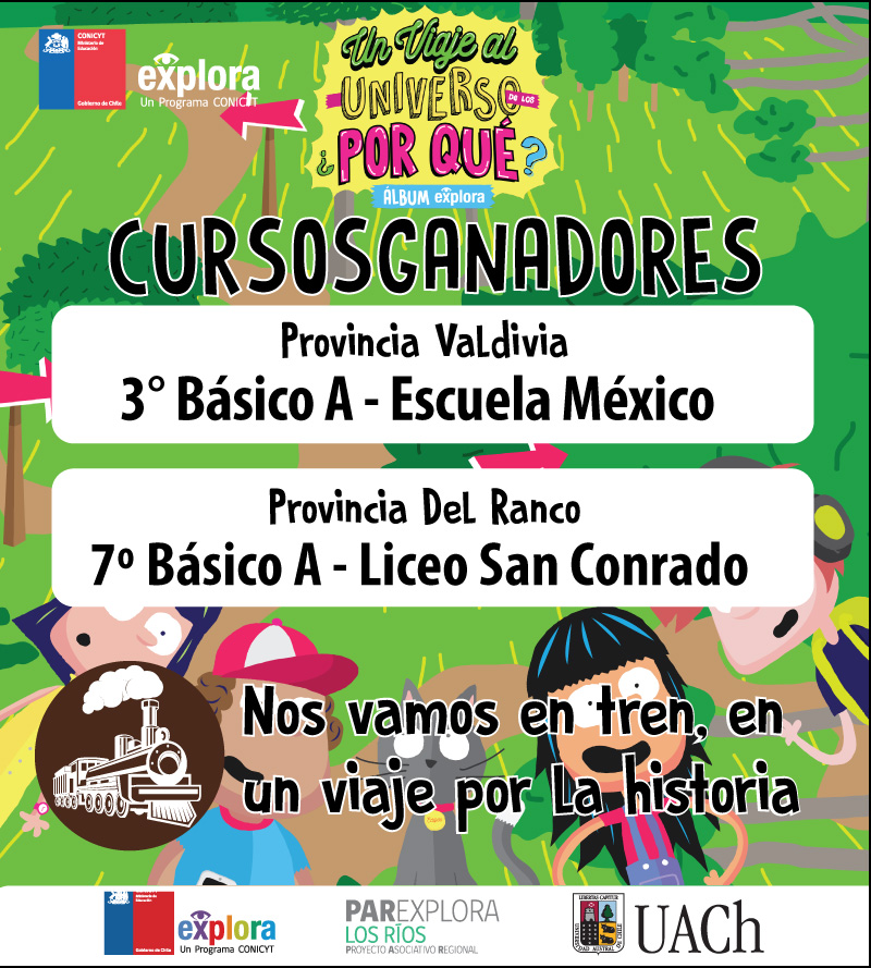 Afiche de cursos ganadores.