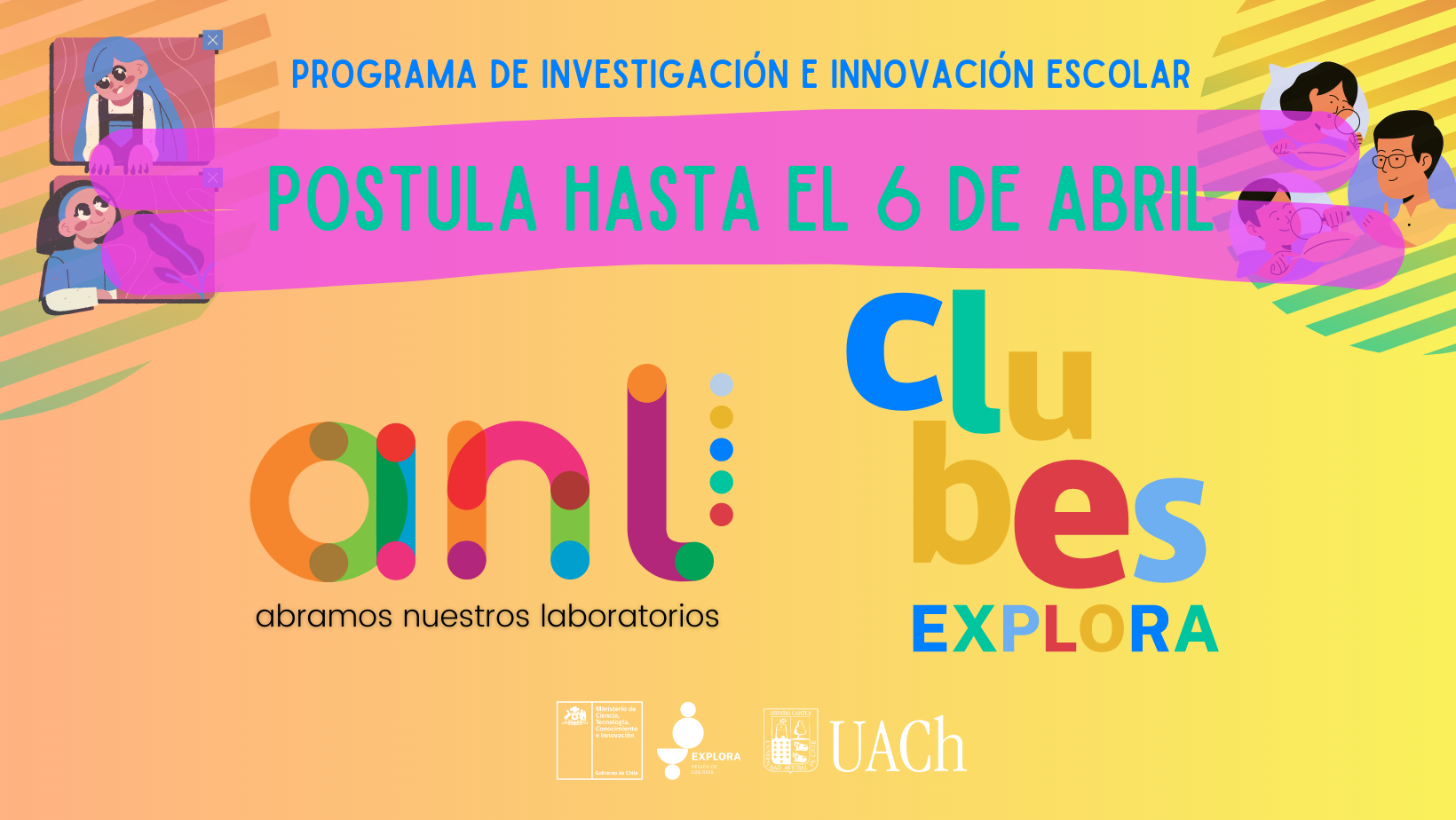 Postula a las iniciativas de Investigación e Innovación Escolar 2022