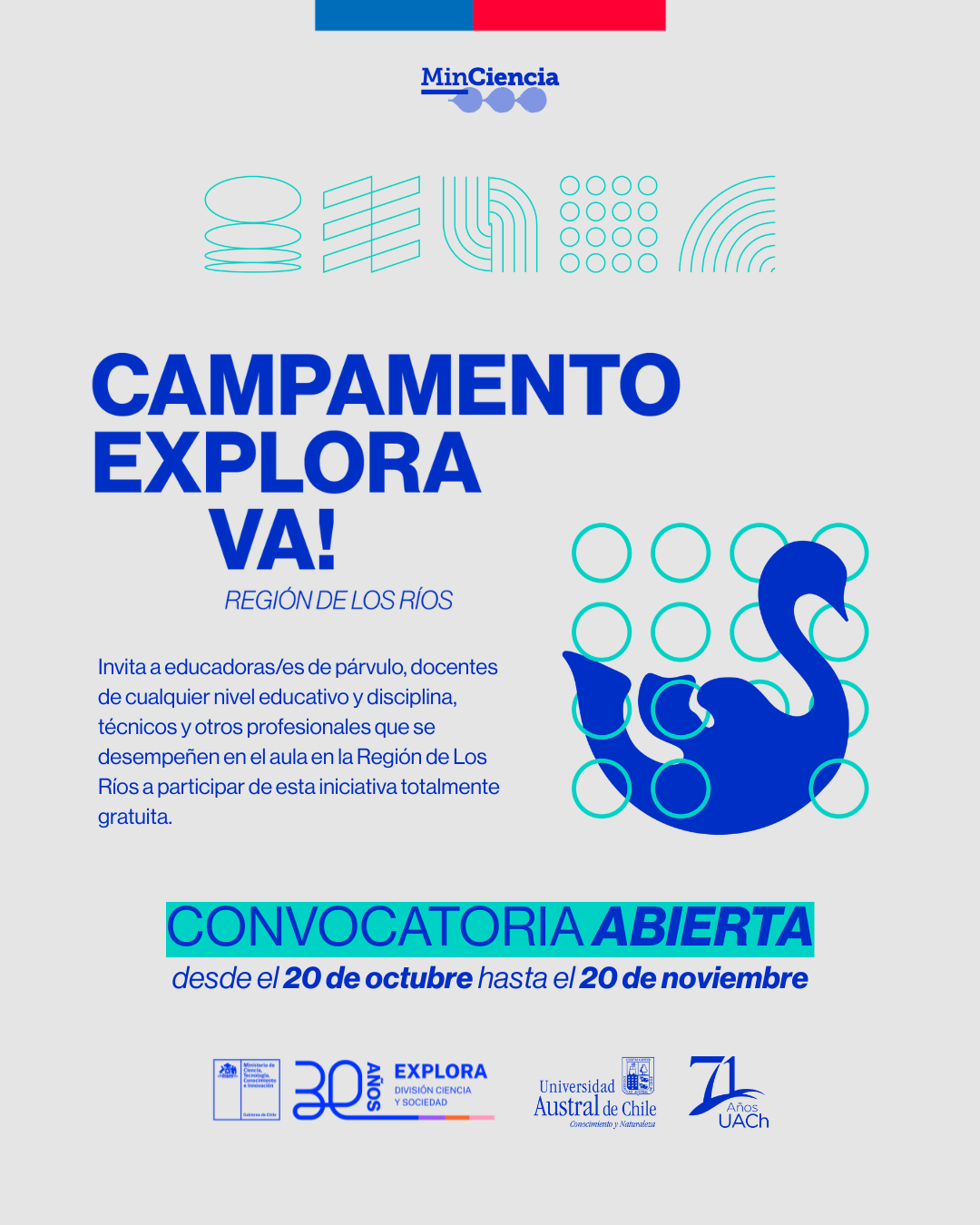 Postula al Campamento Explora Va! 2026