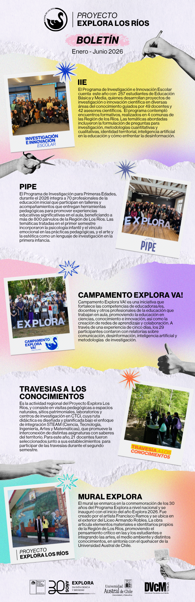 ¡Descarga el Boletín Explora 2026!