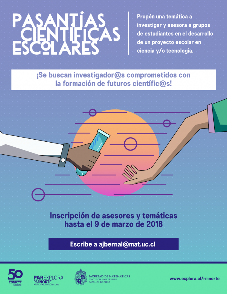 Se buscan investigador@s comprometidos con la formación de futuros científic@s