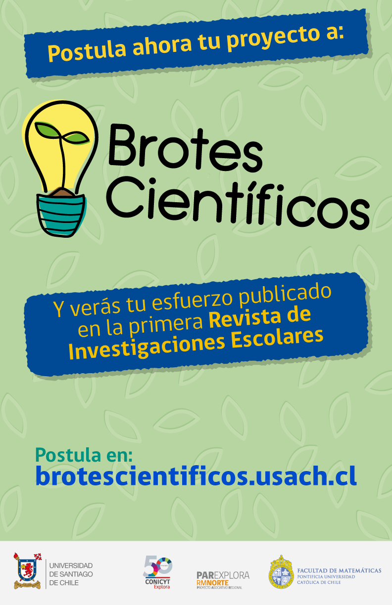 afiche convocatoria Brotes Cientificos