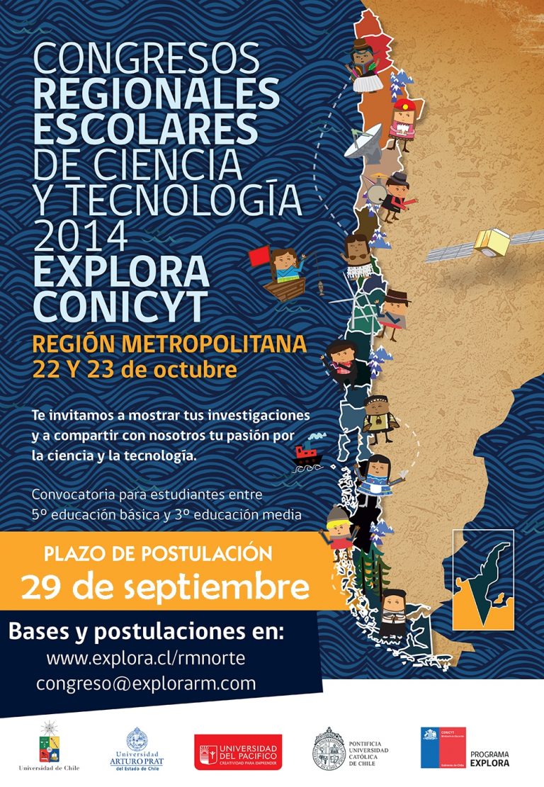 Postula al IX Congreso Regional Escolar EXPLORA CONICYT Región Metropolitana