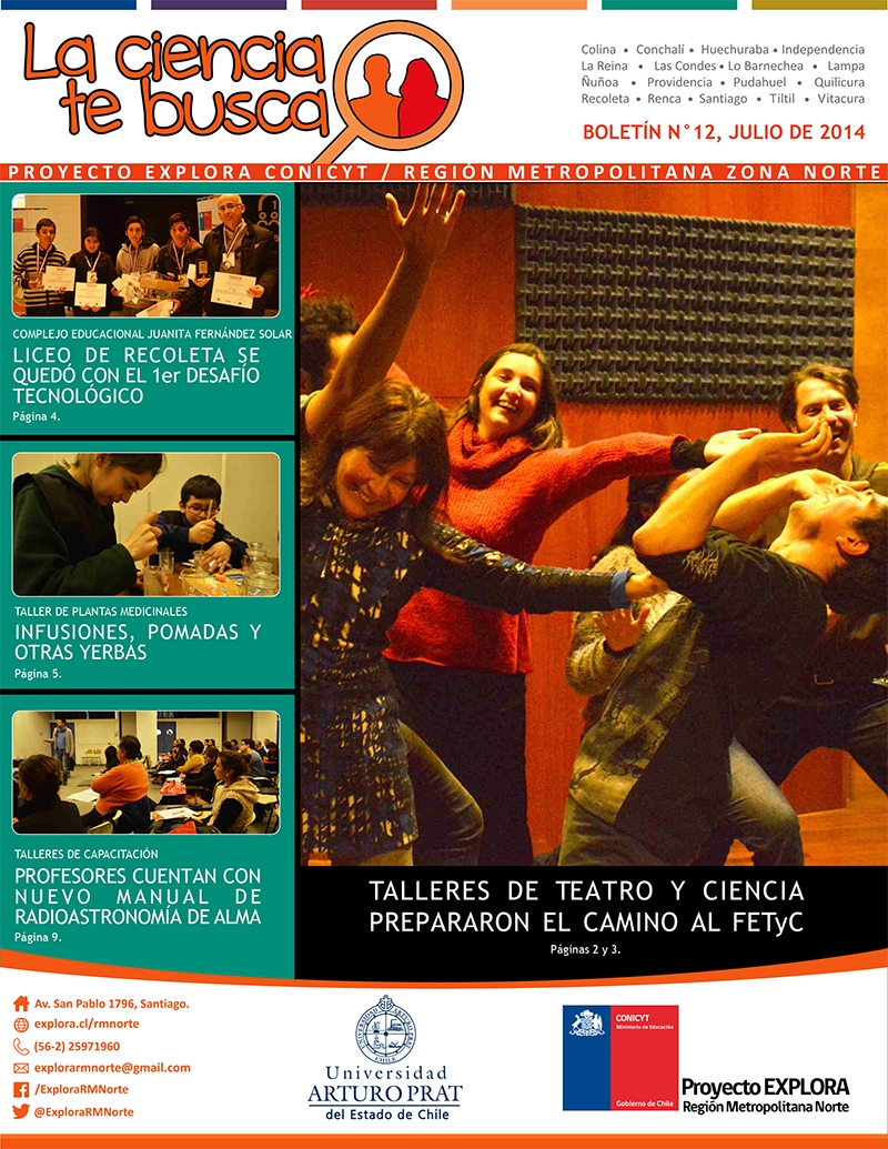 ¡La Ciencia te busca! – Boletín N°12