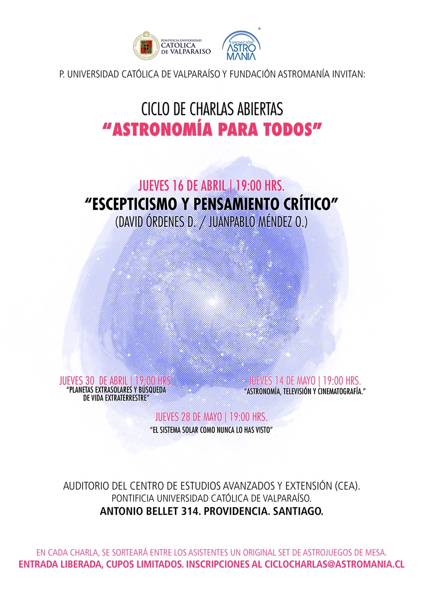 Inauguran ciclo de charlas abiertas “Astronomía para todos”