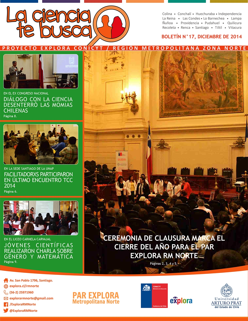 La Ciencia te busca – Boletín n°17
