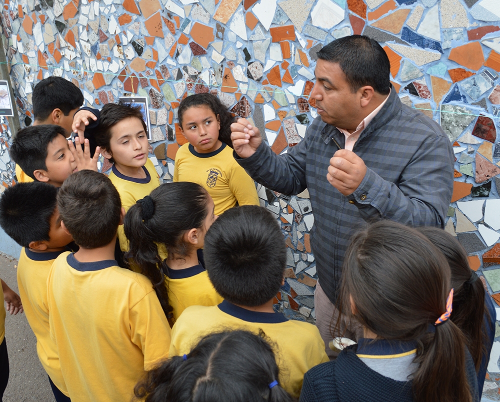 Escuela Dr. Luis Calvo Mackenna realizó Caminata Cósmica.