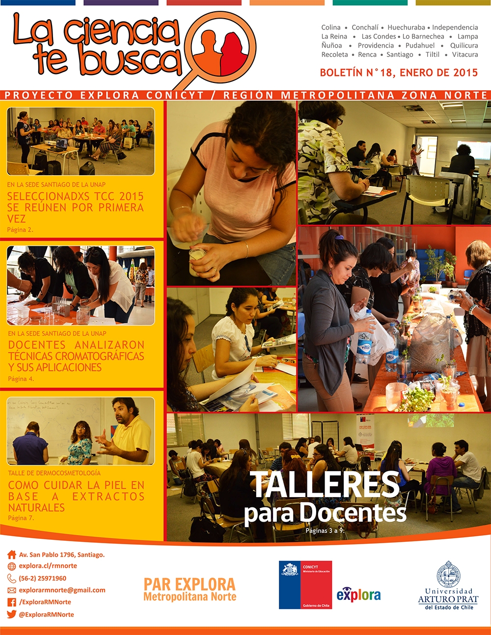 La Ciencia te busca – Boletín n°18