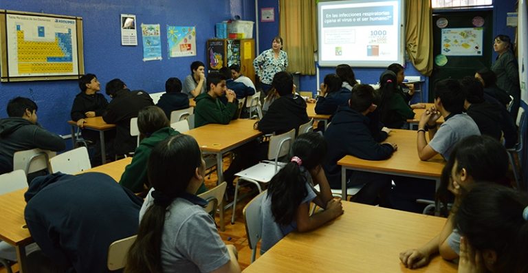 Virus invaden Liceo Miguel de Cervantes