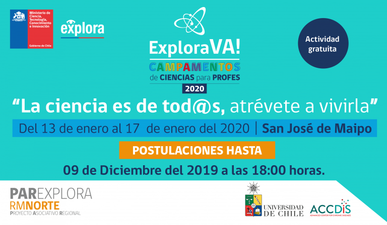 Campamento de Profesores ¡EXPLORA VA 2020 RMN!