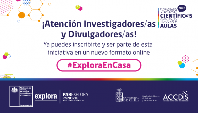 ¡Atención Investigadores/as y Divulgadores/as! ya puedes ser parte de 1000 científic@s 1000 aulas
