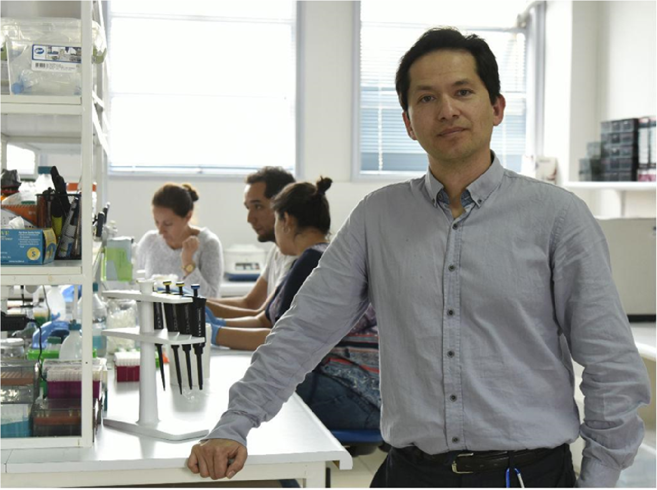 Ricardo Verdugo, médico veterinario de la Universidad de Chile, PhD en genética, profesor asistente en el Programa de Genética Humana y Departamento de Oncología Básico-Clínica de la misma casa de estudio y director del proyecto ChileGenómico.