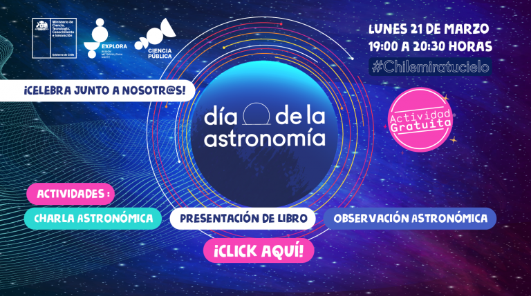 ¡Trae tu manta y comparte en familia! Celebra junto a nosotr@s el Día de la Astronomía 2022