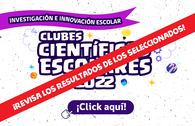 Ya se encuentran disponibles los resultados de los Clubes Científicos Escolares 2022.