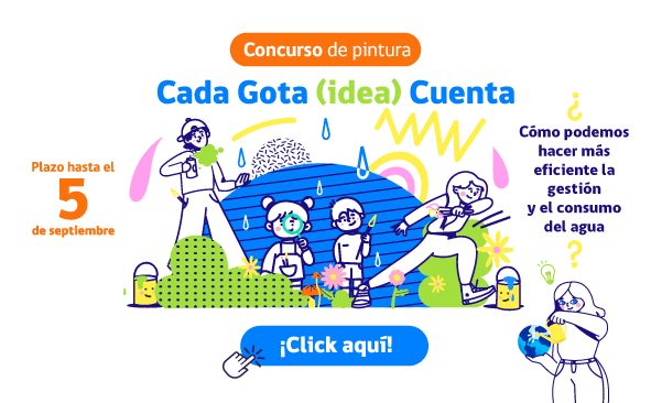 ¡Atención! Ya pueden ser parte del Concurso de pintura “ Cada Gota (idea) Cuenta ”