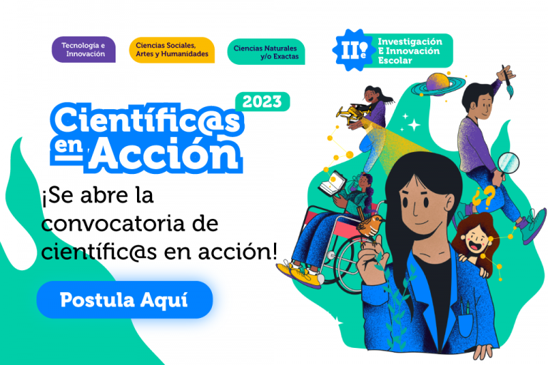 ¡Se abre la convocatoria de científic@s en acción! Postula aquí