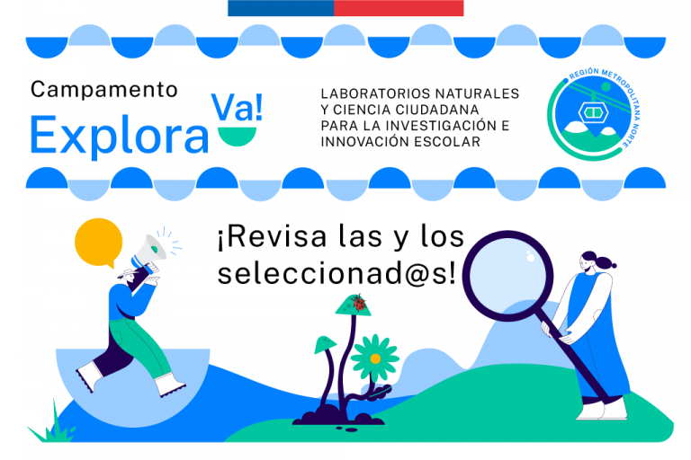 Revisa el listado de las y los seleccionados al Campamento Explora VA!