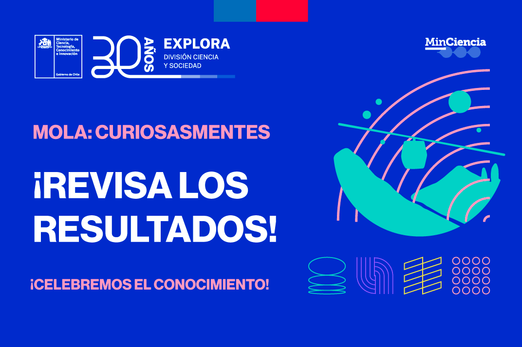 ¡Atención comunidades educativas!Revisa los resultados de MOLA ¡Celebraremos el Conocimiento! 2025