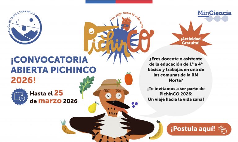 ¡Postula al Programa Educativo Regional “PichinCO 2026”!