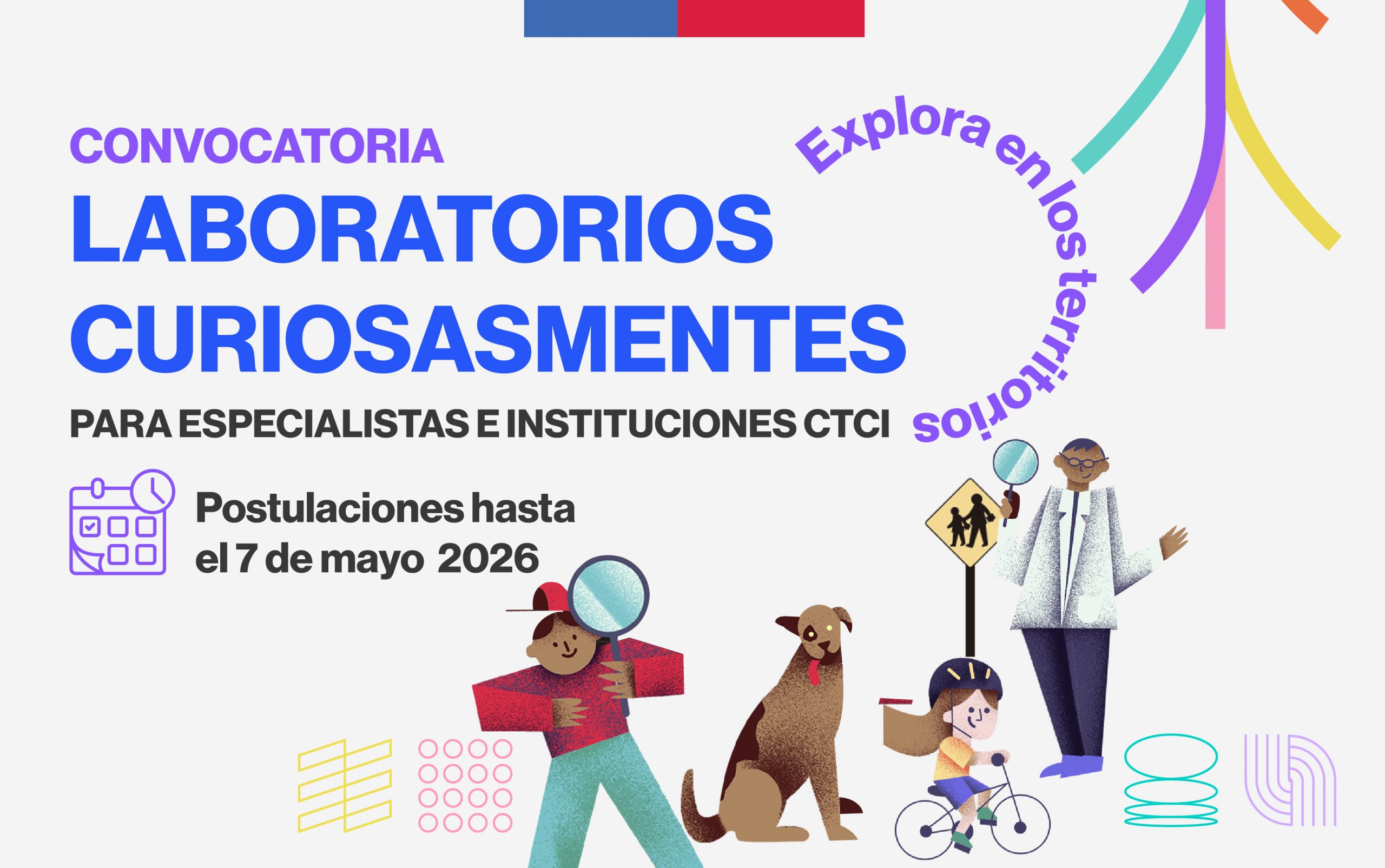¡Atención comunidad CTCI! Inscríbete y sé parte de los Laboratorios  ¡Explora en los territorios! 2026