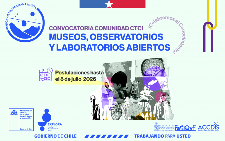 ¡Atención comunidad CTCI! Inscríbete y sé parte de los Museos, Observatorios y Laboratorios Abiertos  2026
