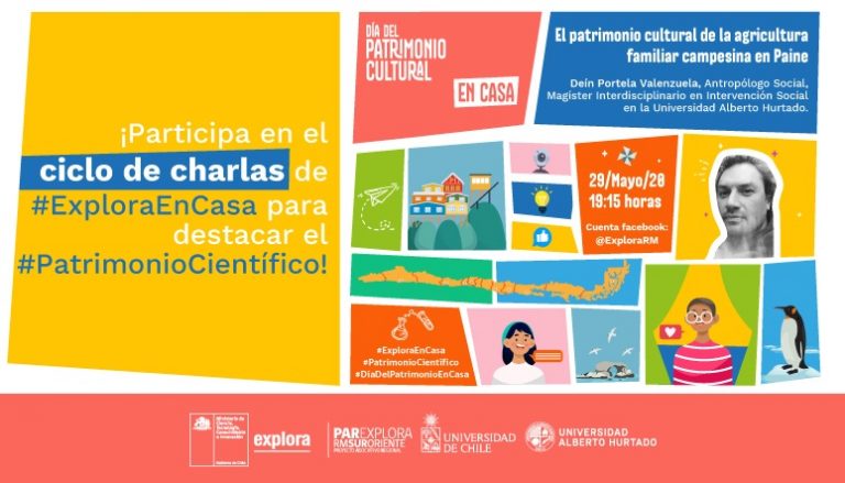 Celebramos el Día del Patrimonio Cultural con un ciclo de charlas de #ExploraenCasa