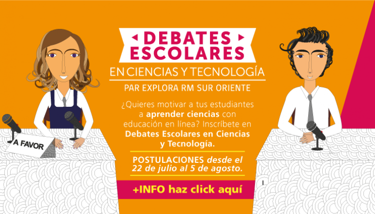 Se abren las postulaciones para participar en Debates Escolares en Ciencias y Tecnología del PAR RM Sur Oriente