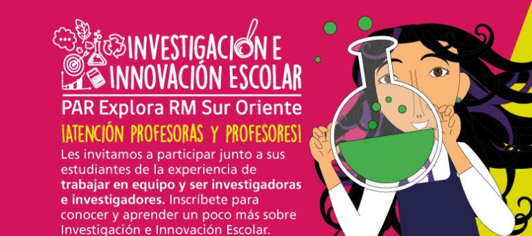 Programa de Investigación e Innovación Escolar abre sus postulaciones a docentes de la RM Sur Oriente