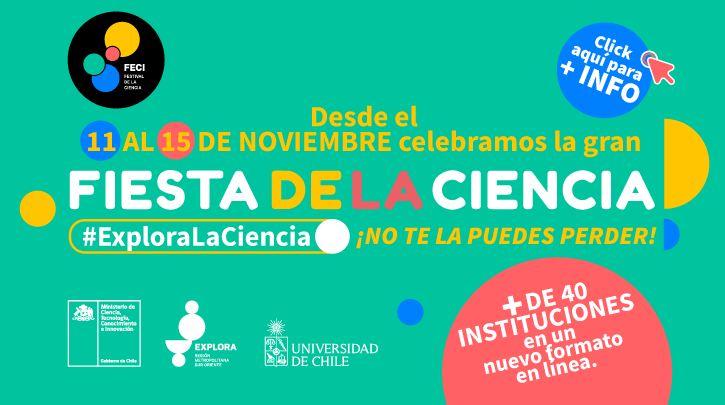 Más de 2000 personas participaron en la Fiesta de la Ciencia en su formato en línea