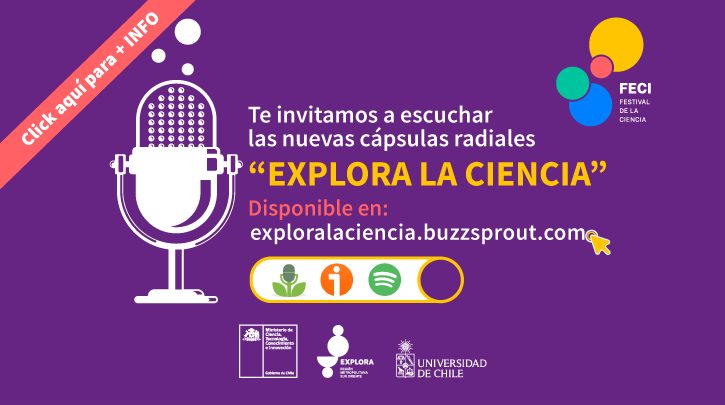 “Explora la ciencia”: las cápsulas radiales del Festival de la Ciencia 2020