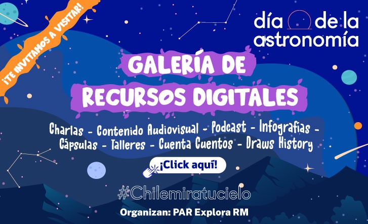Celebra el Día de la Astronomía con una charla sobre la luna y diversos recursos digitales