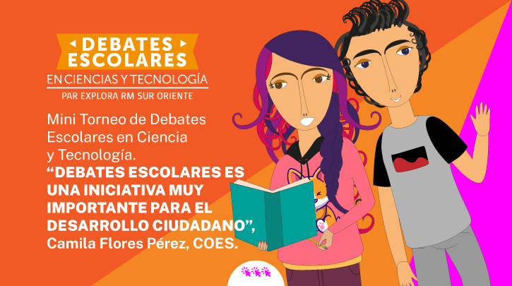 Camila Flores Pérez, COES: “Debates Escolares es una iniciativa muy importante para el desarrollo ciudadano”