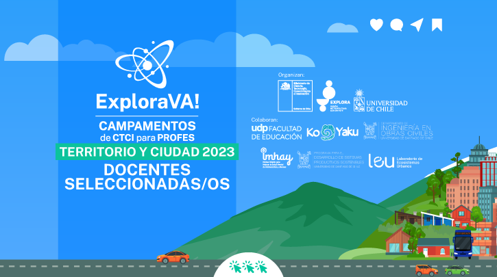 Conoce a las y los docentes que serán parte del Campamento Explora VA! 2023