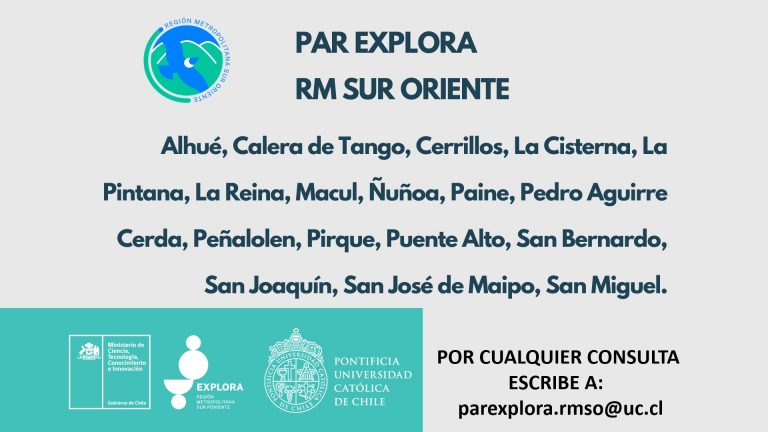 Nuevo PAR Explora RM Sur Oriente