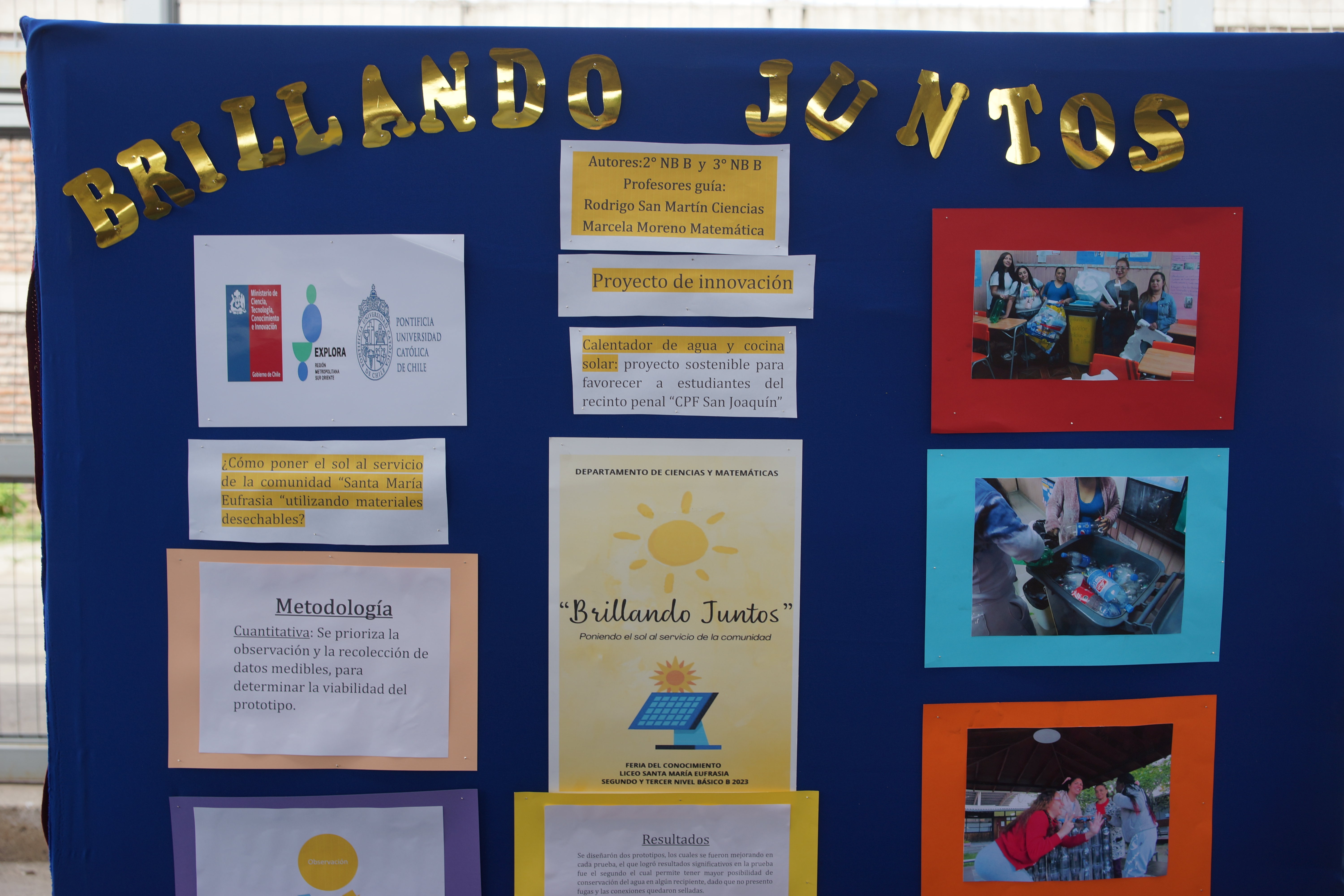 «Brillando Juntos», el proyecto IIE de estudiantes del Liceo María Eufrasia que impulsa el uso de la energía solar al interior del Centro Penitenciario Femenino