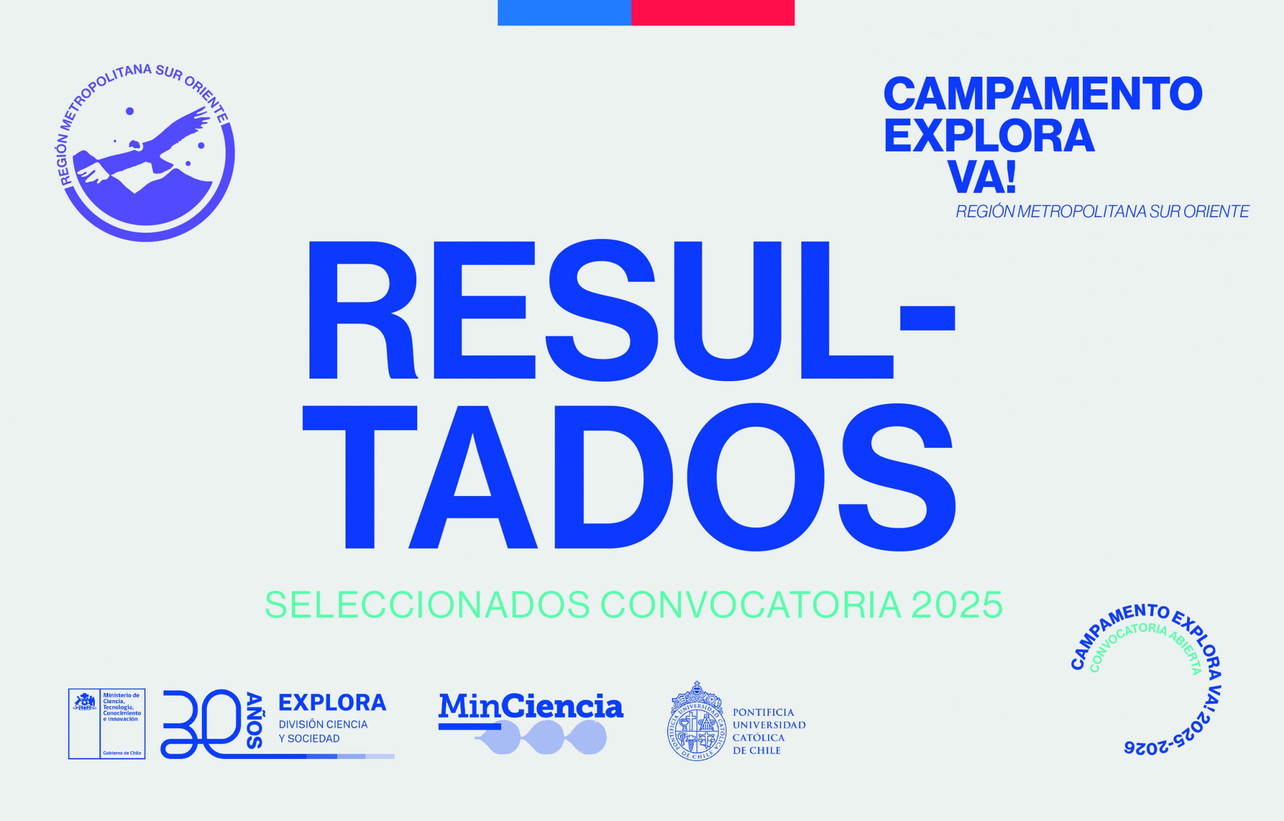Conoce las y los seleccionad@s para Campamento Explora Va!