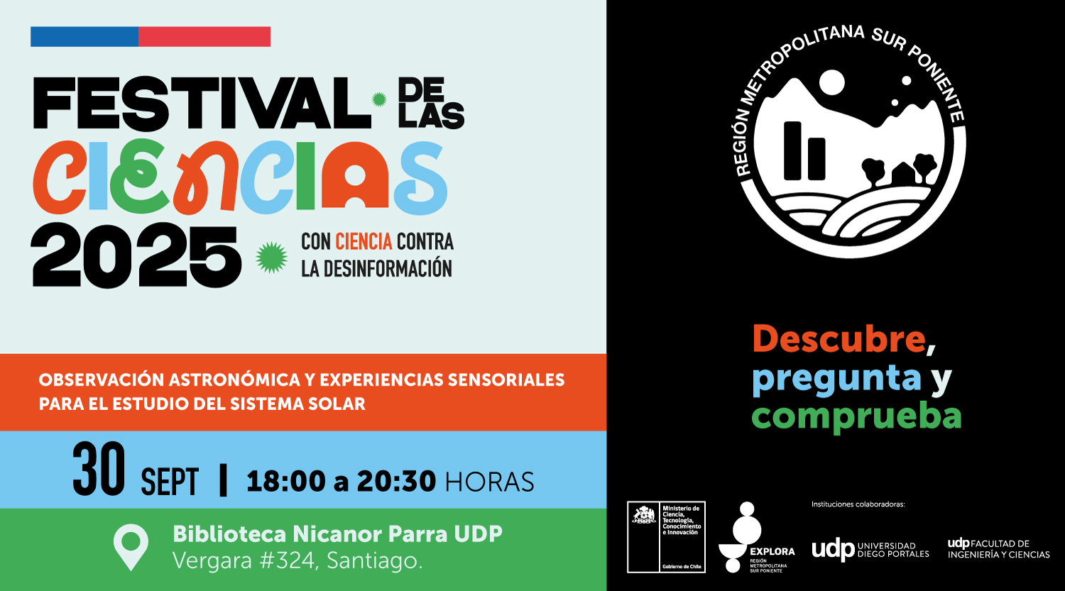 Mirar el cielo con otros ojos: astronomía inclusiva en el Festival de las Ciencias 2025