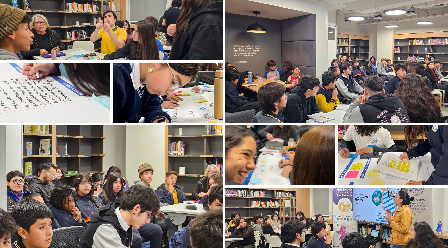 ¡La ciencia también se escribe!: Estudiantes exploran el arte de comunicar sus investigaciones realizando póster científicos