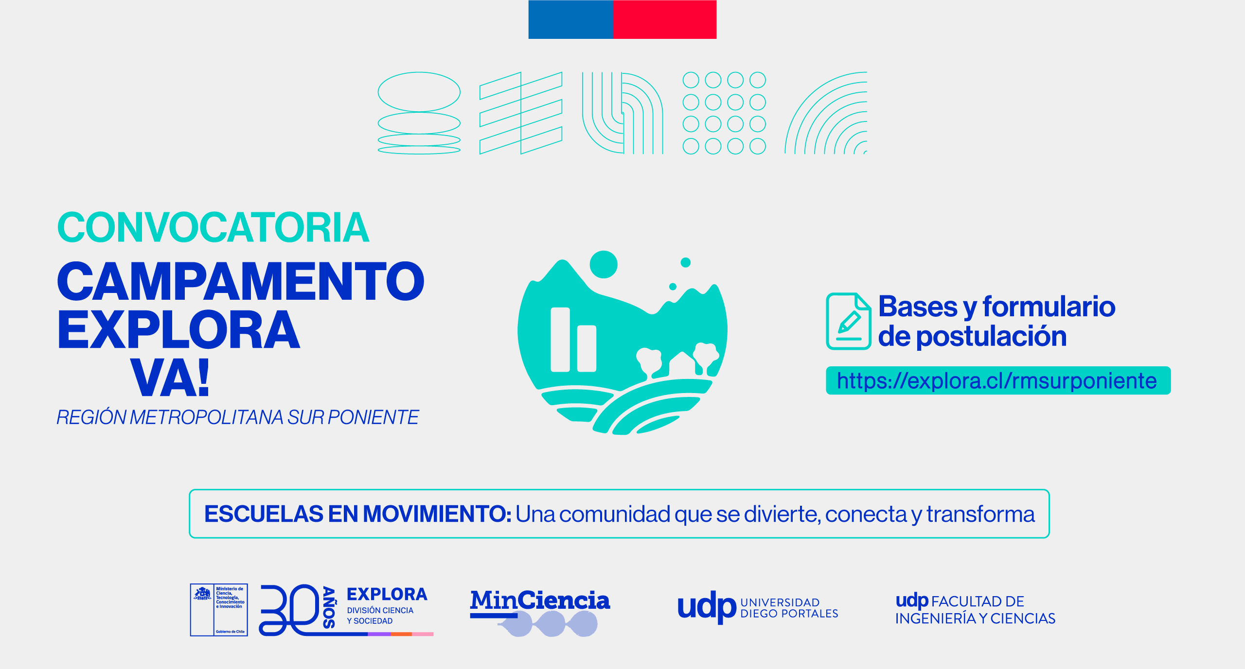 Postula al Campamento Explora Va! “Escuelas en movimiento: Una comunidad que se divierte, conecta y transforma”