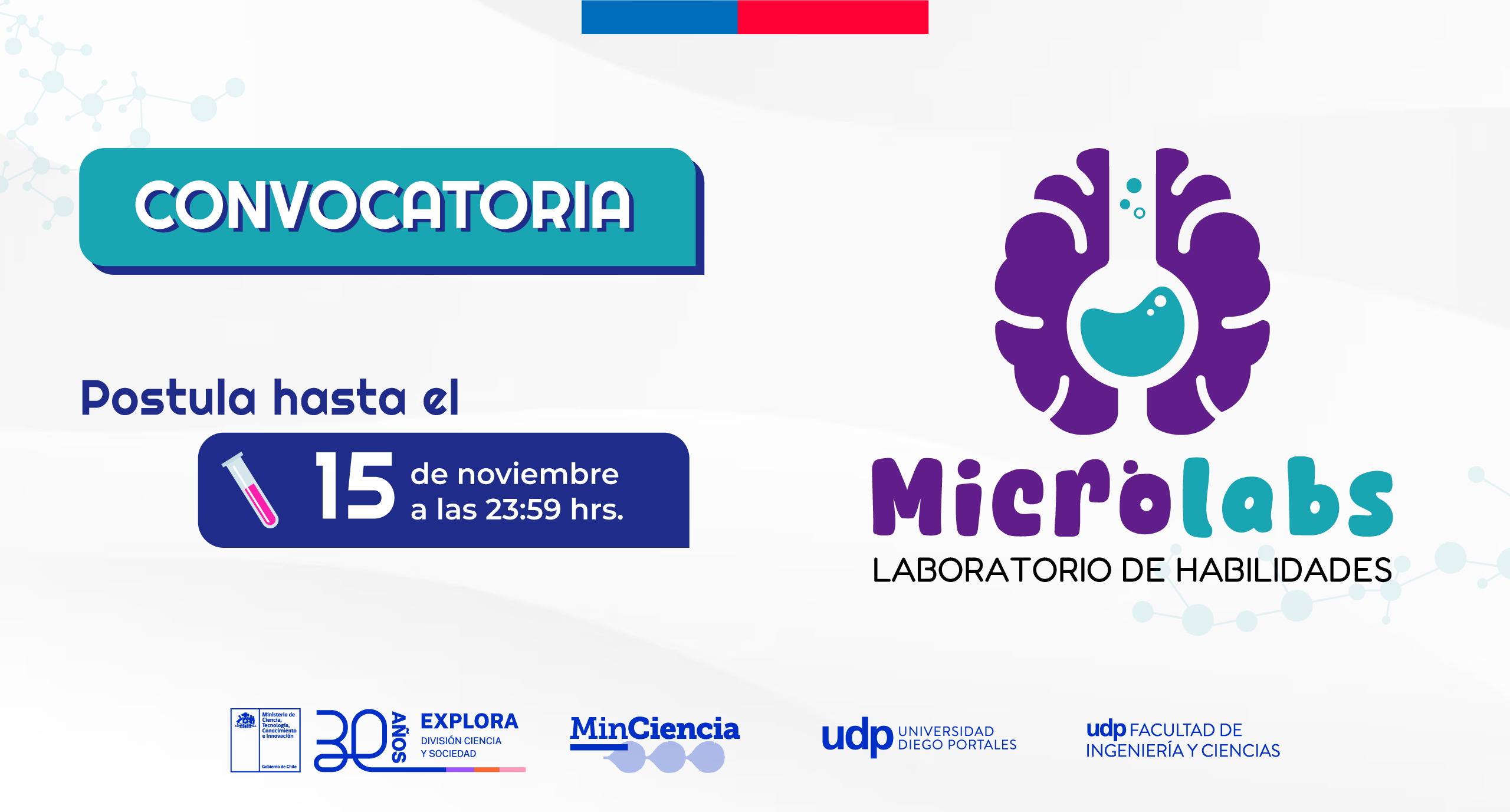 ¡Se abren las postulaciones a Microlabs 2025-2026!