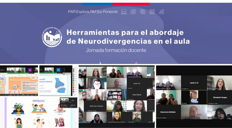 Jornada de Formación en Neurodivergencias reunió a docentes del territorio Sur Poniente