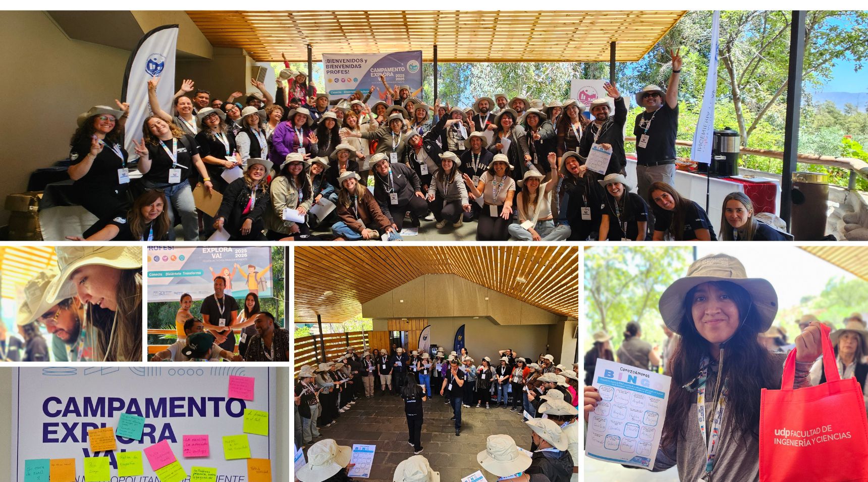 Campamento Explora VA! inicia su primera jornada con foco en el reconocimiento y la vocación docente