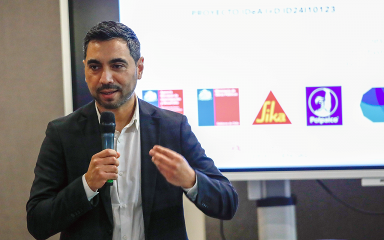 Director de PAR Explora RM Sur Poniente lidera innovador desarrollo de hormigón nanotecnológico para viviendas más eficientes